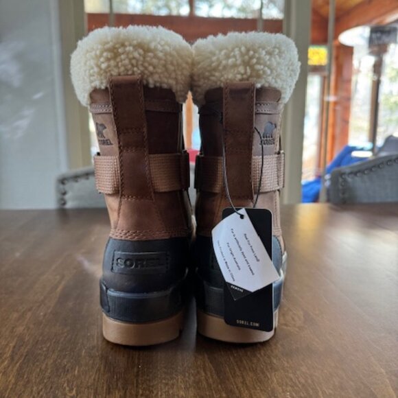 Sorel Tivoli IV Parc Waterproof Snow Boots Women's - Velvet Tan Fur - Picture 3 of 6